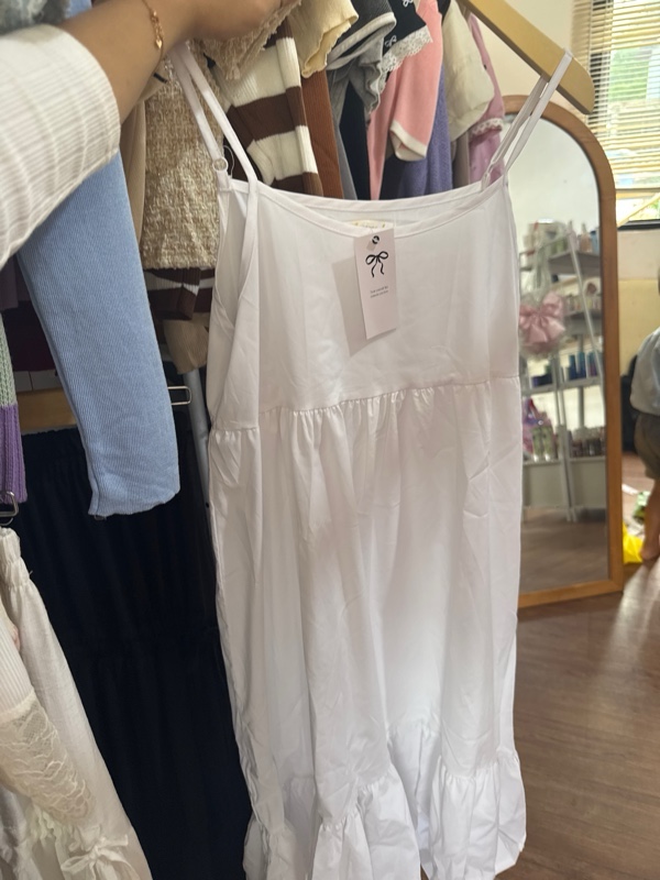 Dress Summer White Cute