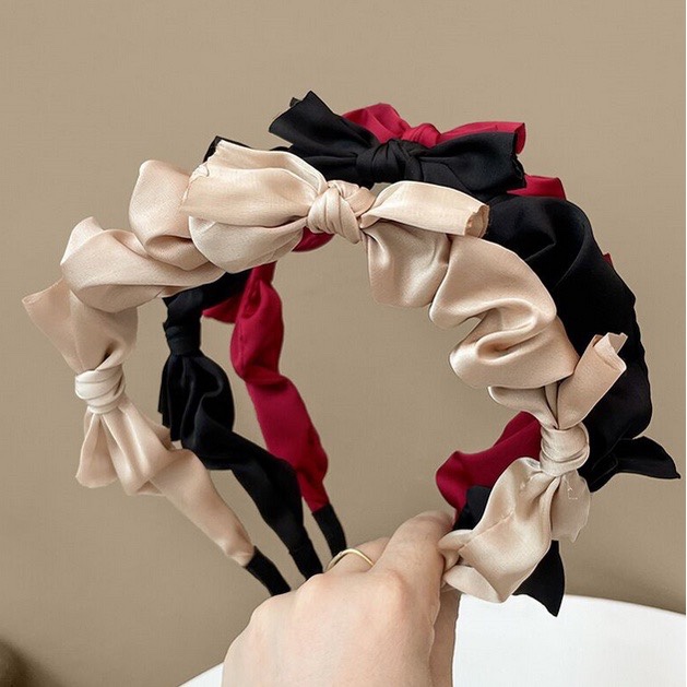 (Clearance) Bando Triple Ribbon Satin