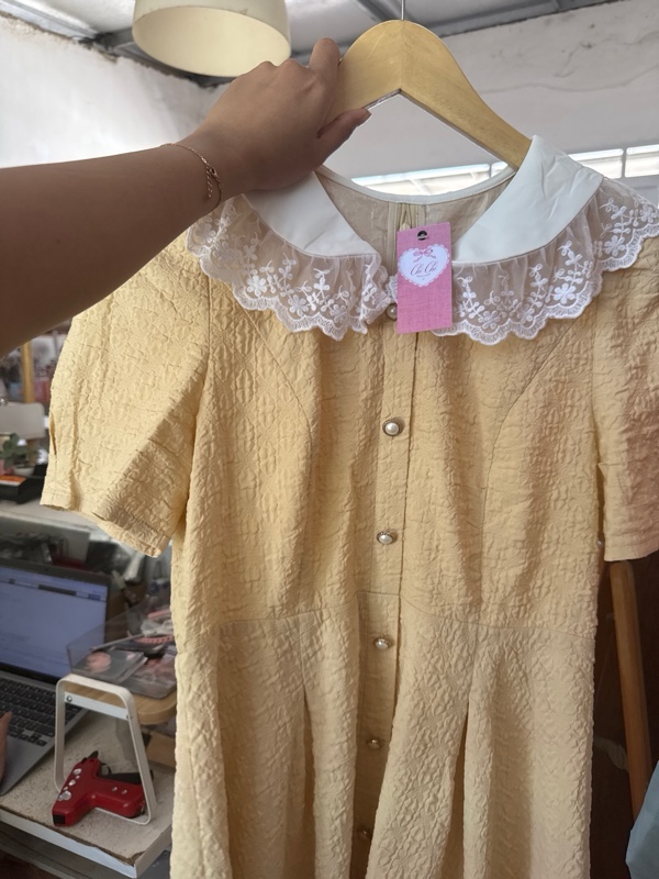 Dress Kerah Renda