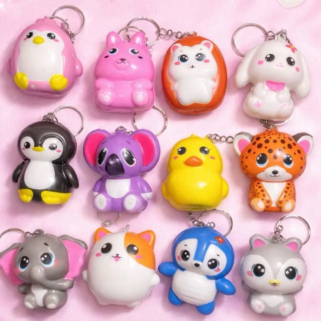 Gantungan Squishy Hewan Lucu