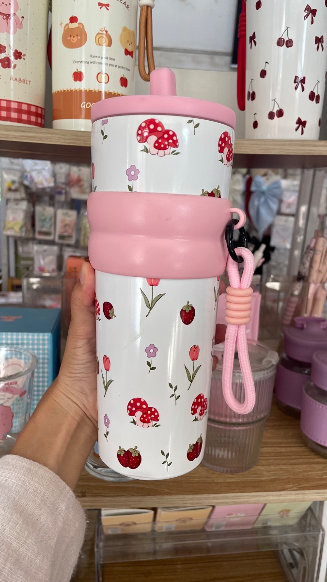 Pink white